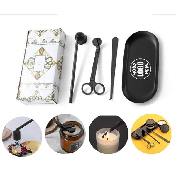 4 in 1 Stainless Steel Candle Extinguishing Tools Set