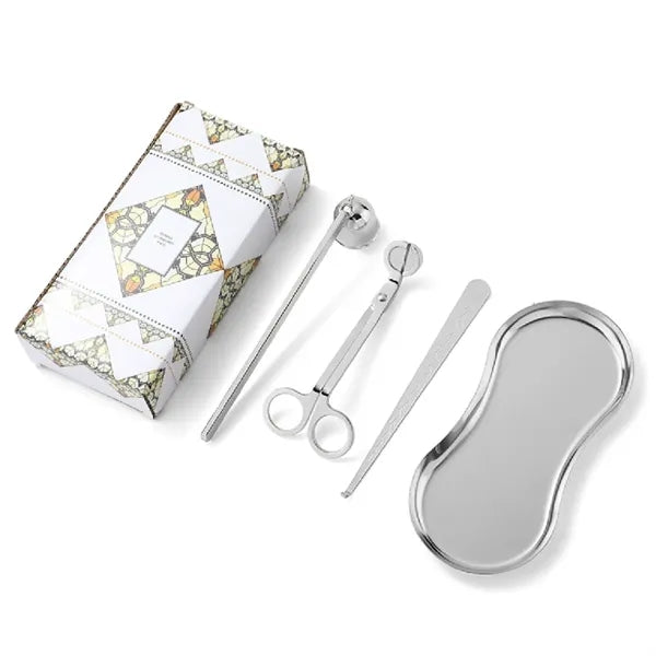 4 in 1 Stainless Steel Candle Extinguishing Tools Set