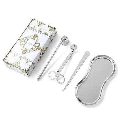4 in 1 Stainless Steel Candle Extinguishing Tools Set