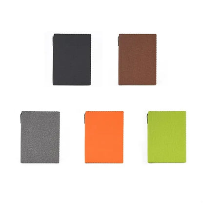 A5 PU Leather Notebook with Front Pocket & Pen Holder