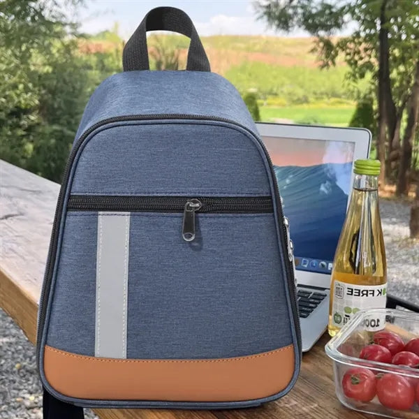 Insulated Cooler Backpack with Reflective Strip