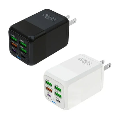 150W 6 Port USB Wall Charger with US Plug
