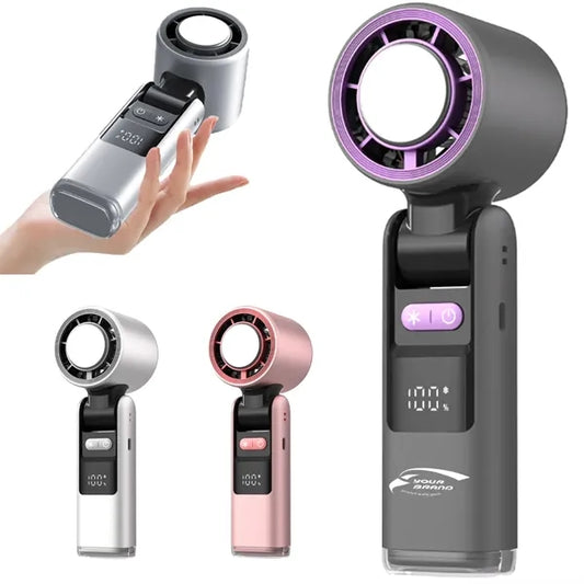 Portable Foldable Handheld Fan with many Speed Adjustment