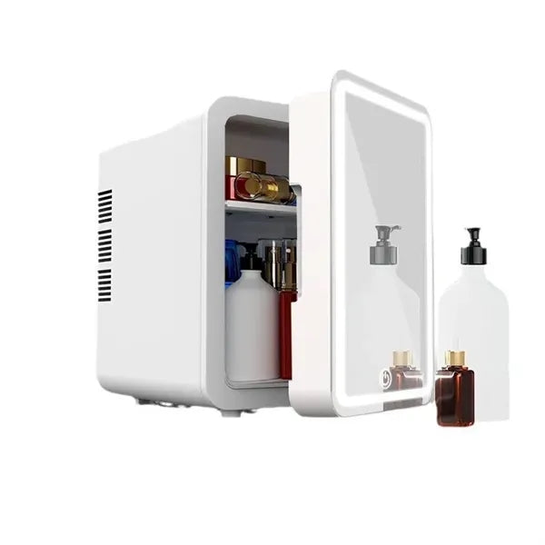 Skincare Fridge with Mirror