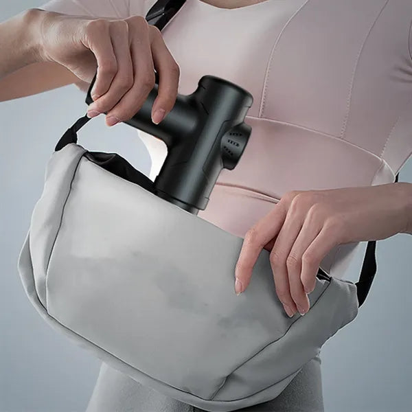 Portable LCD Massage Gun Deep Tissue Muscle Relief Electric