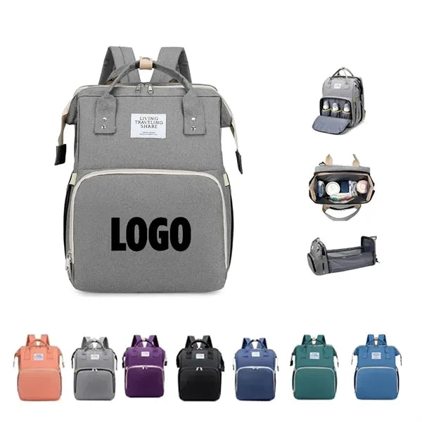 Multi-Function Mommy Backpack  Diaper & Travel Bag.