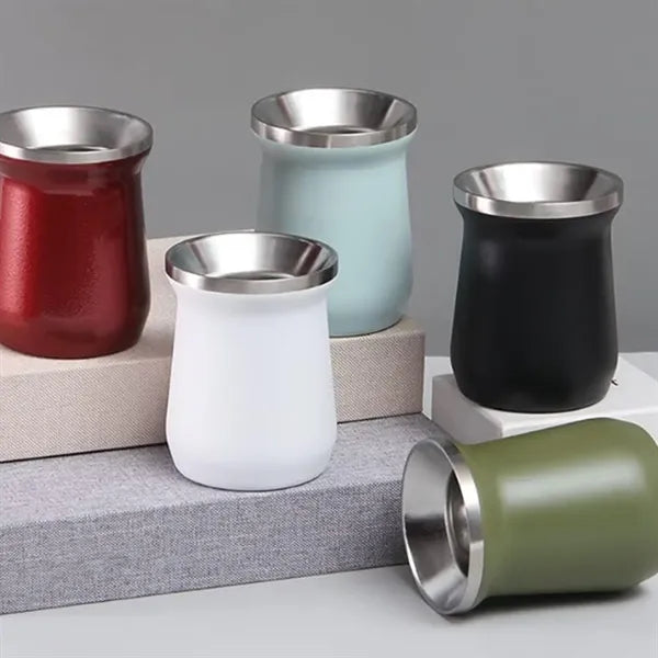 8oz. Yerba Mate Stainless Steel Insulated Tumbler