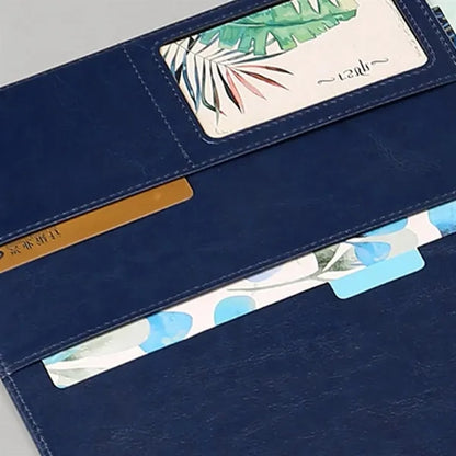 PU Leather A4 Portfolio Folder with Clipboard