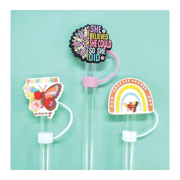 Custom Straw Toppers