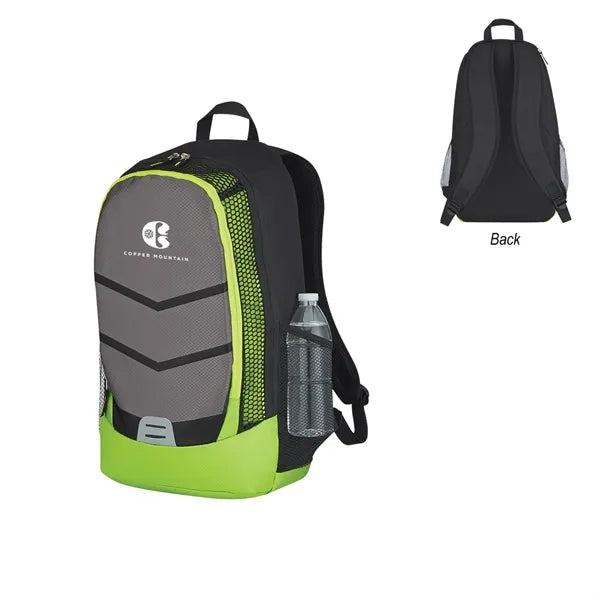 Diamond Lattice Accent Laptop Backpack