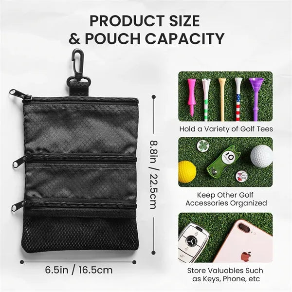 Golf Ball Storage Bag For Men Women