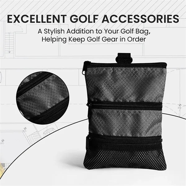 Golf Ball Storage Bag For Men Women