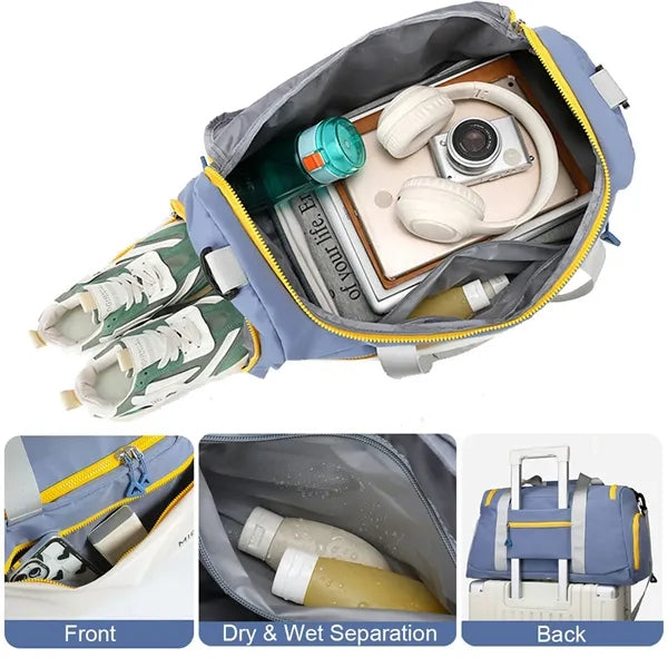 Travel Gym Duffle Bags For Sports Workout Men Women Carry On