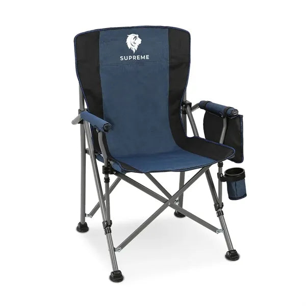 Portable Folding Camping Chair Holds 350lbs For Outdoors