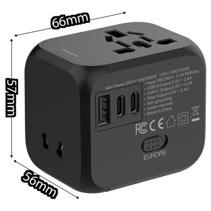 Universal International Power Travel Plug Adapter Converter