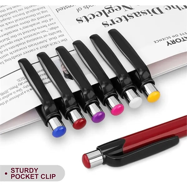 1mm Ballpoint Black Medium Point Ink bulk Smooth Pens