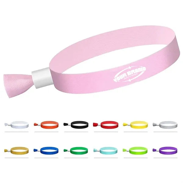 Events Lightweight Concert Club Entry Custom Cloth Wristband
