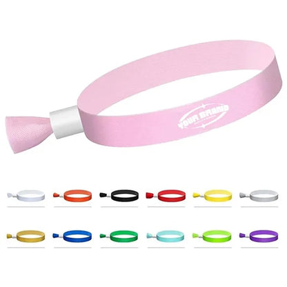 Events Lightweight Concert Club Entry Custom Cloth Wristband