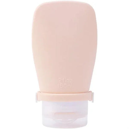 2oz. Silicone Travel Dispensing Cosmetic Products Bottle Set