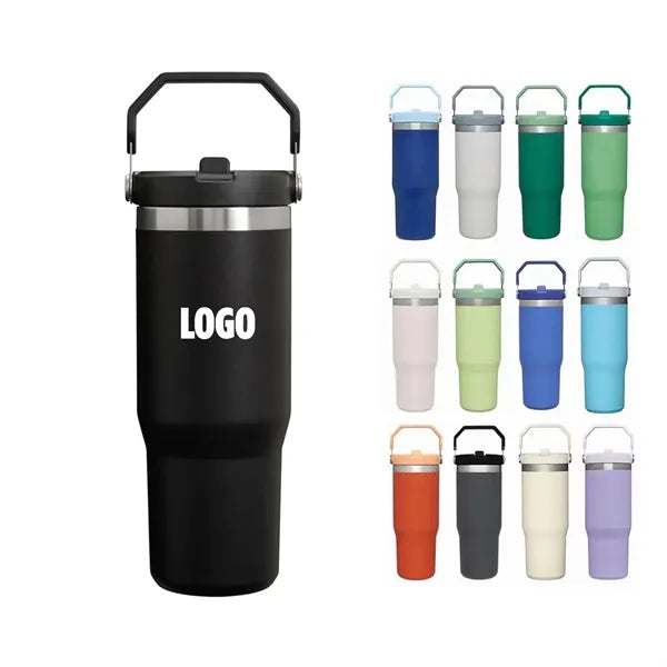 30 Oz. Travel Mug with Handle