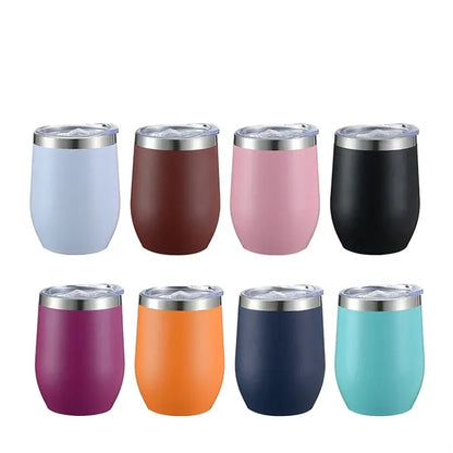 Custom 12 Oz Double Wall Stainless Steel Mug Tumbler