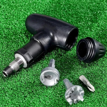 T-Handle Ratchet Screwdriver Set with Interchangeable Bits