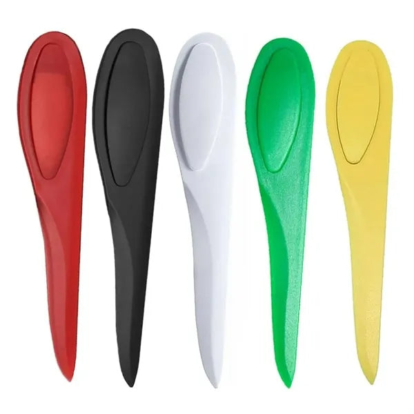 Plastic Letter Opener with Smooth Edge for Office Use