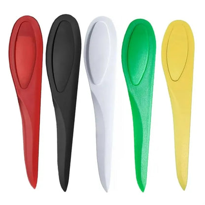 Plastic Letter Opener with Smooth Edge for Office Use