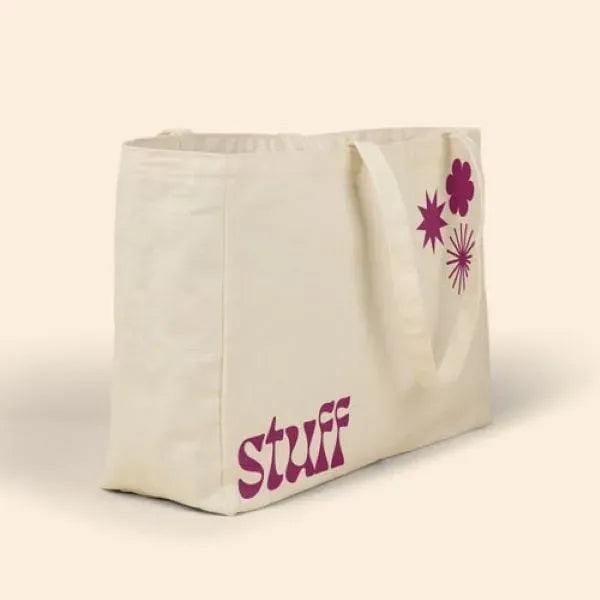 BABS Oversized Tote - Natural Canvas