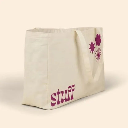 BABS Oversized Tote - Natural Canvas