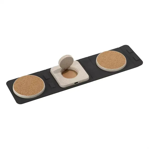 Eco Friendly 3 in 1 Foldable Wireless Charger