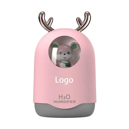 Mini Cute Desk Humidifier for Small Bedroom Office Nursery