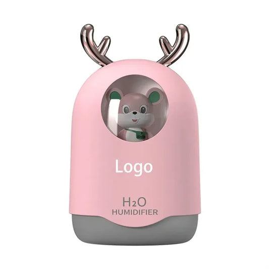 Mini Cute Desk Humidifier for Small Bedroom Office Nursery