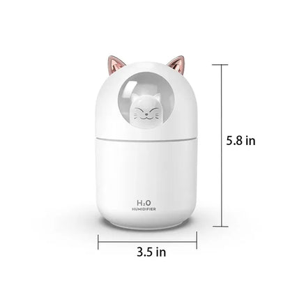 Mini Cute Desk Humidifier for Small Bedroom Office Nursery