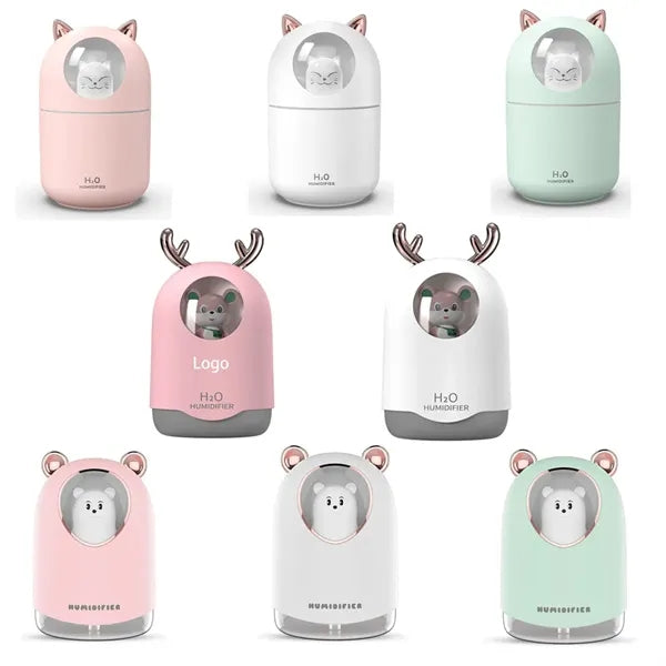 Mini Cute Desk Humidifier for Small Bedroom Office Nursery