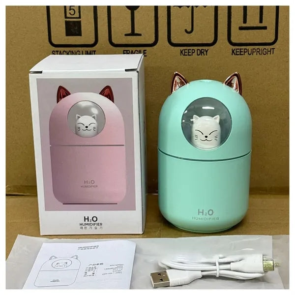 Mini Cute Desk Humidifier for Small Bedroom Office Nursery