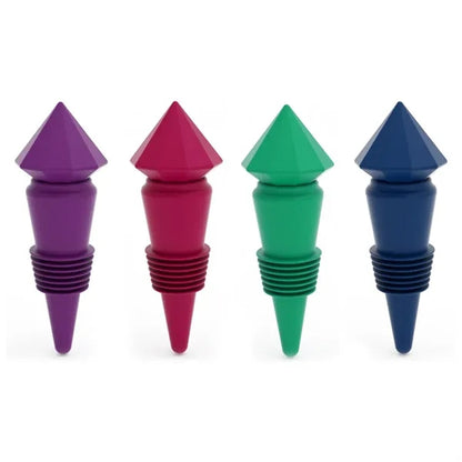 Silicone Wine Bottle Stopper with Leak Proof Seal
