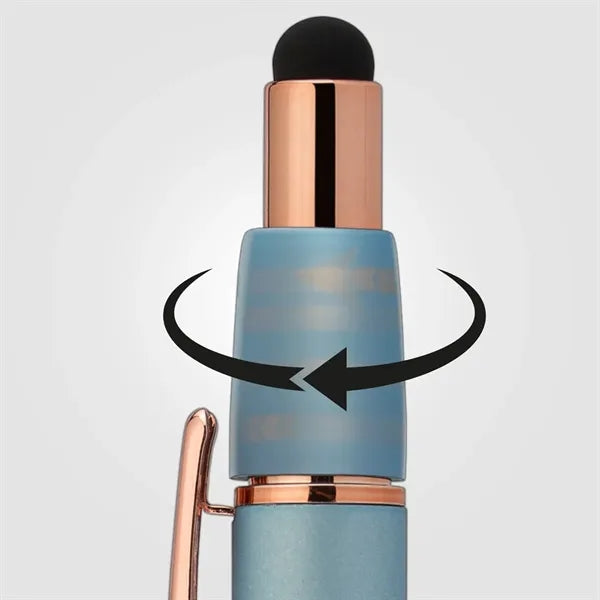 Spinner Metal Ballpoint Pen with Stylus