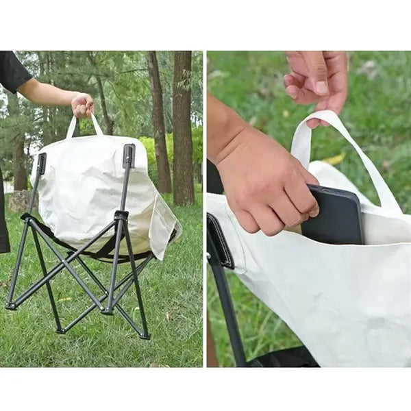 Beach Travel Camping  foldable carrying Bags Moon Chair
