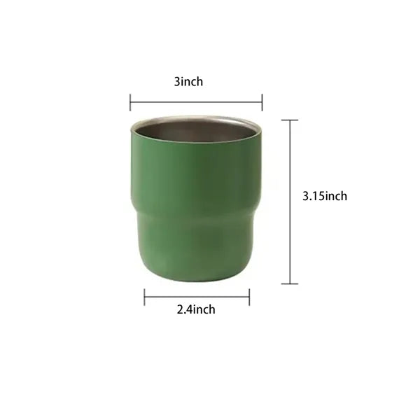3 oz  Stainless Steel Lid Mini Tumbler Shot Glass