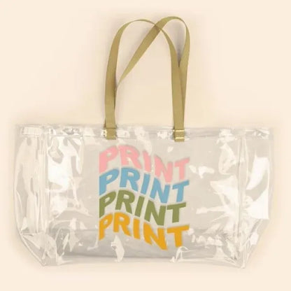 BABS Oversized Tote - Clear TPU