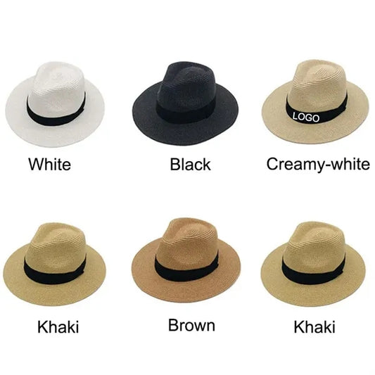 Wide brim straw panama hat