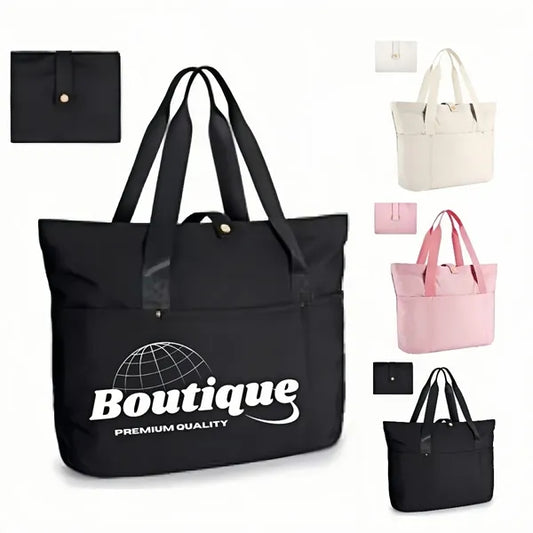 Large Capacity Foldable Handbag Simple Shoulder Bag