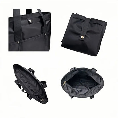 Large Capacity Foldable Handbag Simple Shoulder Bag
