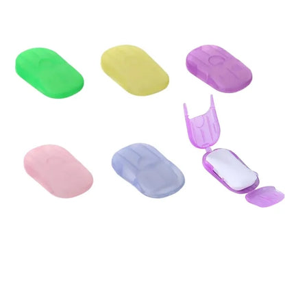 Disposable Hand Cleaner Fragrance Mini Color Soap Paper