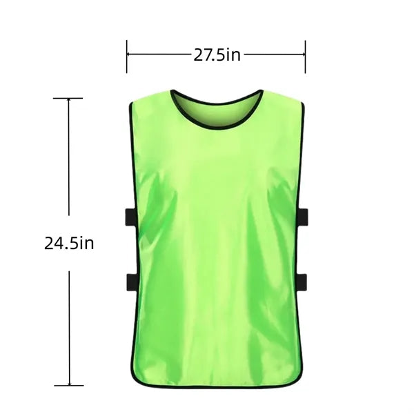 Soccer Jerseys Football Scrimmage Vest Basketball Practice