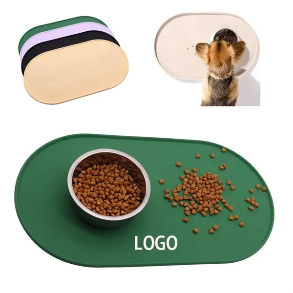 BPA Free Silicone Waterproof Pet Feeding Mat