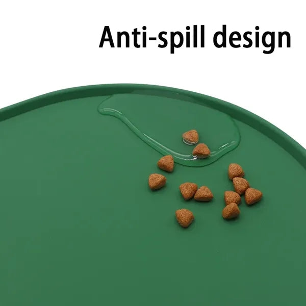 BPA Free Silicone Waterproof Pet Feeding Mat