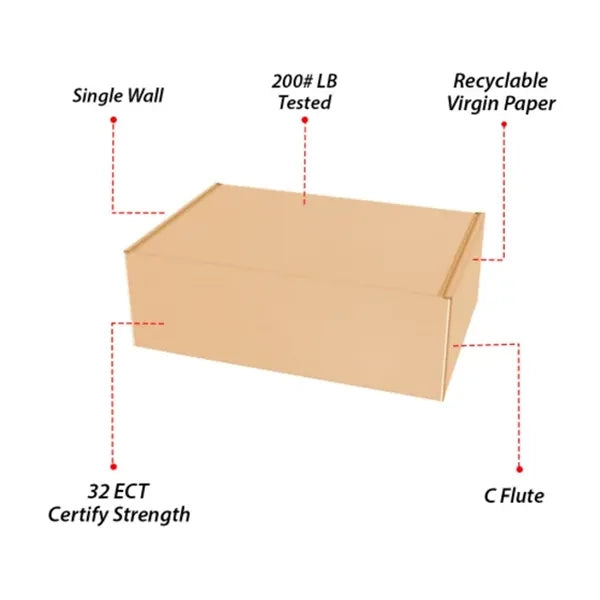 Mailer Boxes - Brown (Plain)