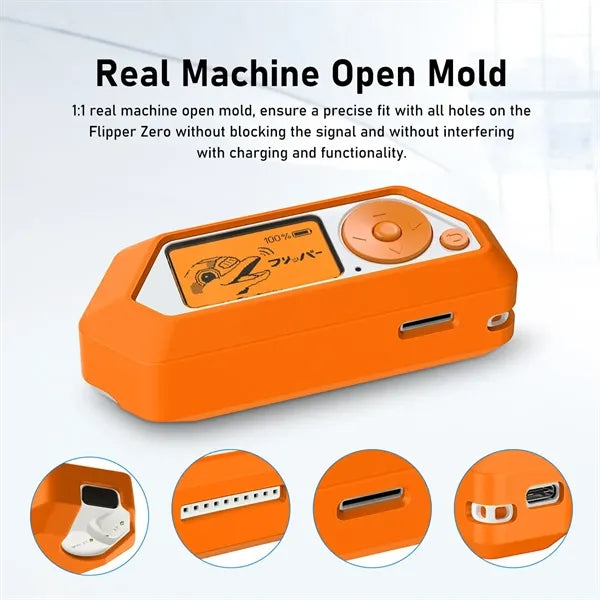 Soft Silicone Case for Flipper Zero Device